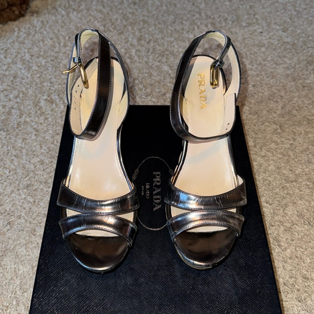 Prada wedges